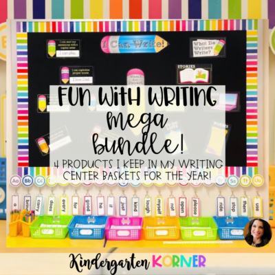 Writing Center Bundle to Supplement Fundations