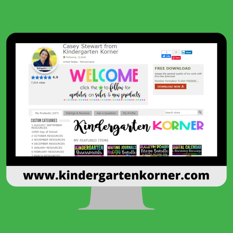 10 Tips on How to Reach the TPT Seller Milestones - Kindergarten Korner ...