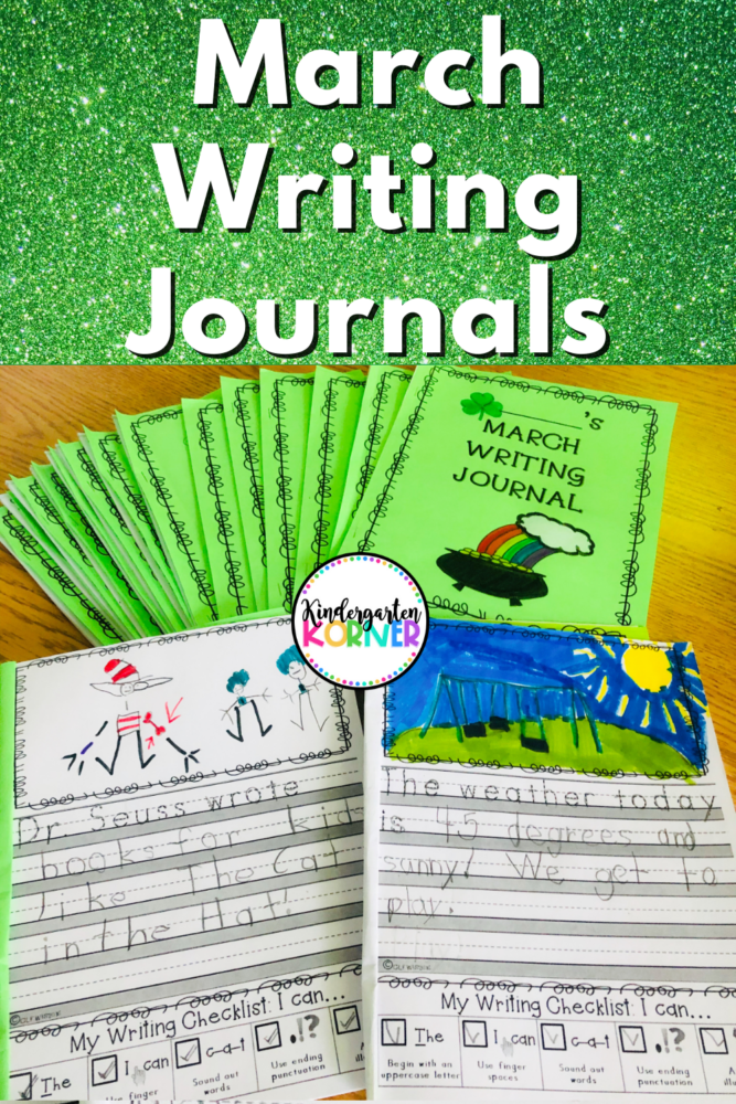 Kindergarten Writing Journals