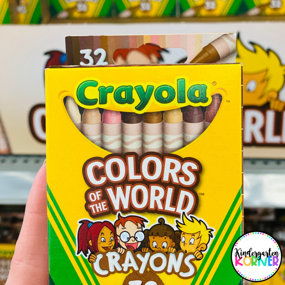 Multicultural crayons