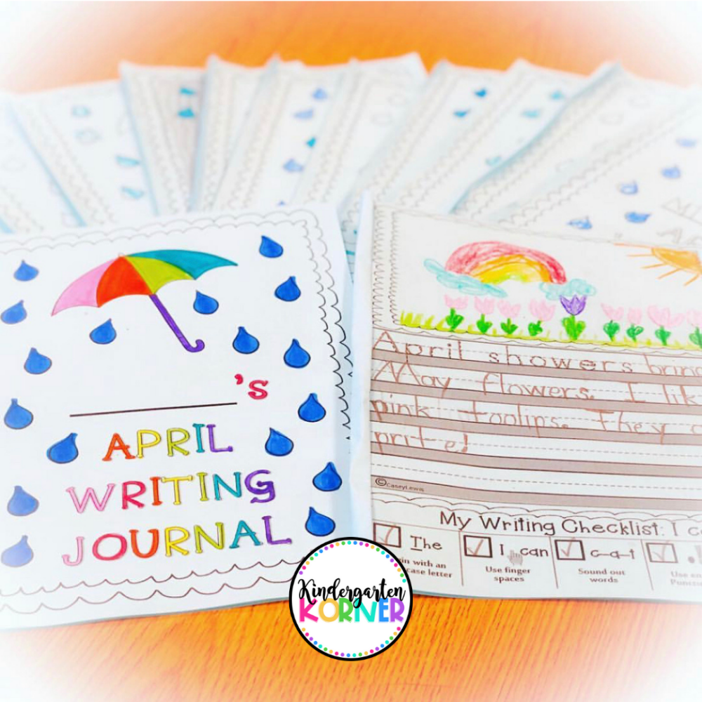 kindergarten writing journals