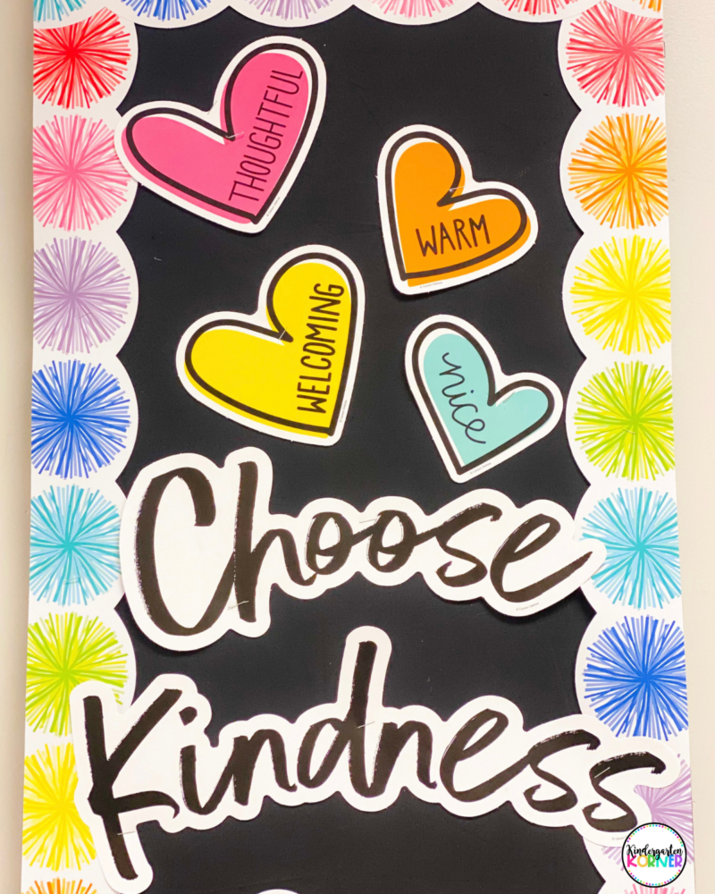 kindness bulletin board