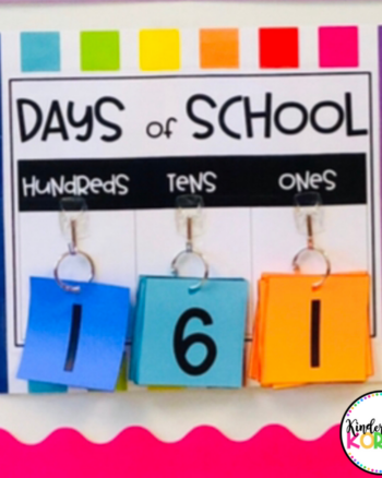 days of school sign