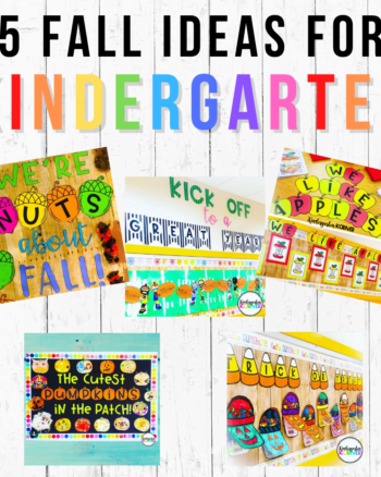 fall ideas for kindergarten