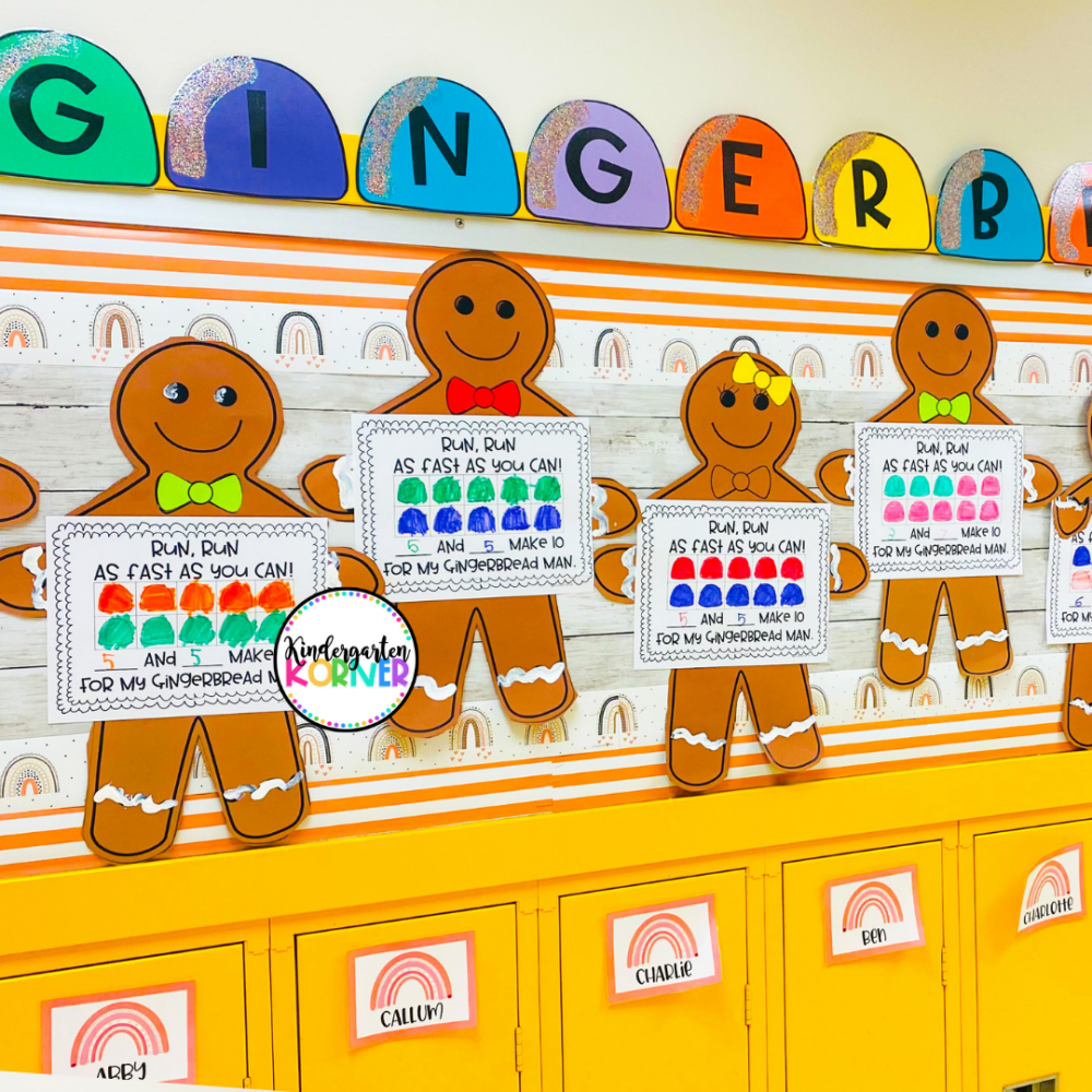 Gingerbread Bulletin Board