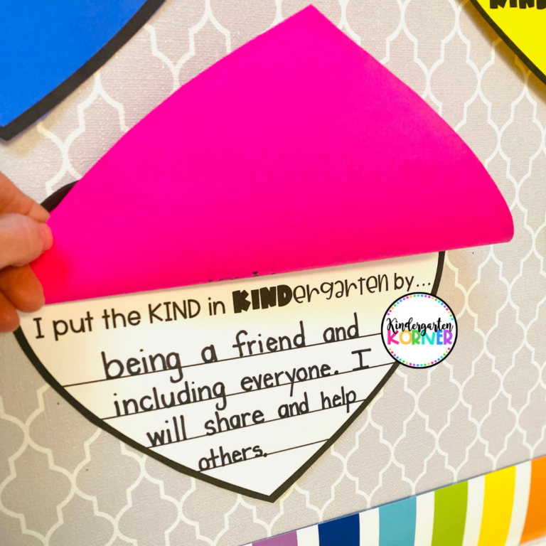 Best Kindness Activities for Kindergarten - Kindergarten Korner - A ...