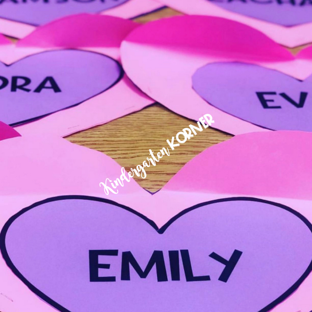 Valentine's Day Editable Heart Template