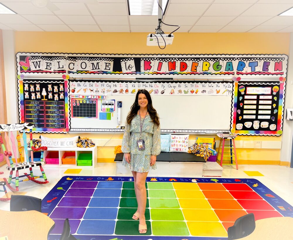 Rainbow Classroom rug