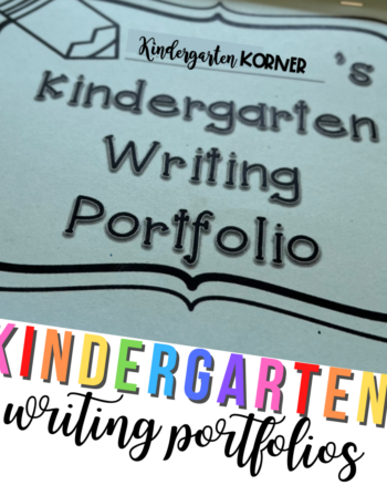 kindergarten writing resources