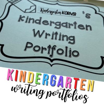 kindergarten writing resources