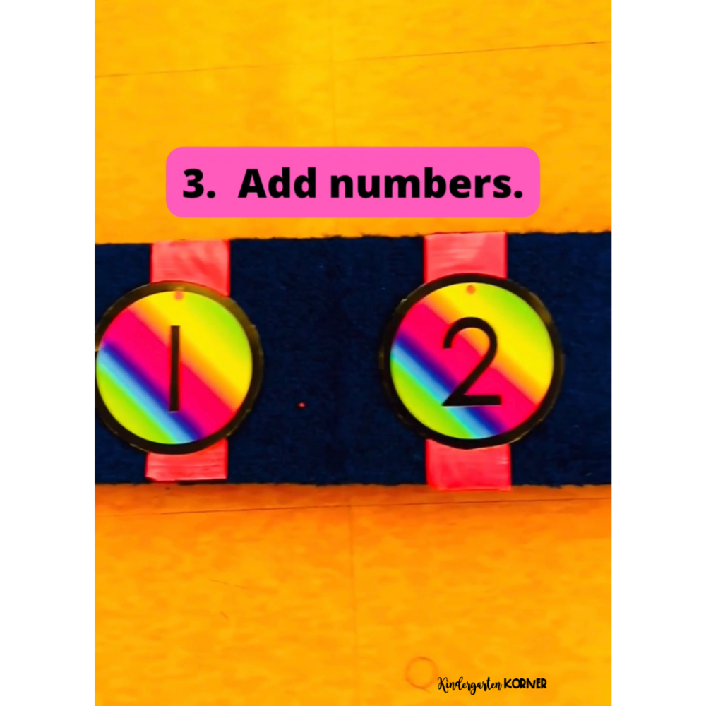 Number Line for the Floor