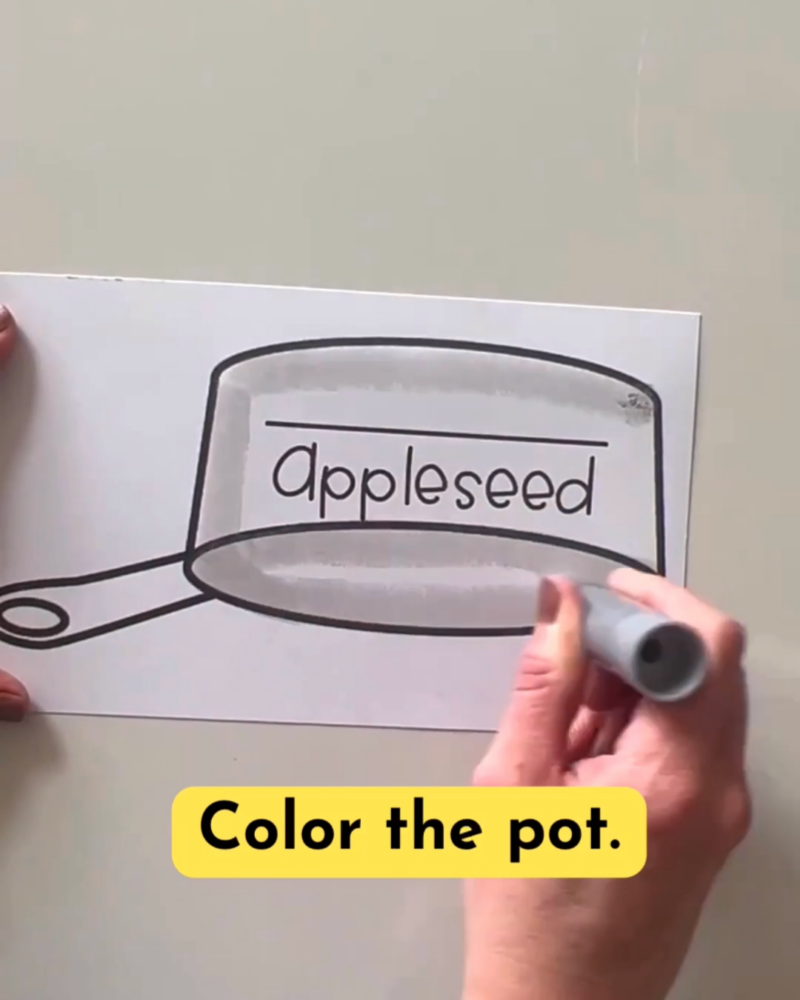 Johnny Appleseed pot