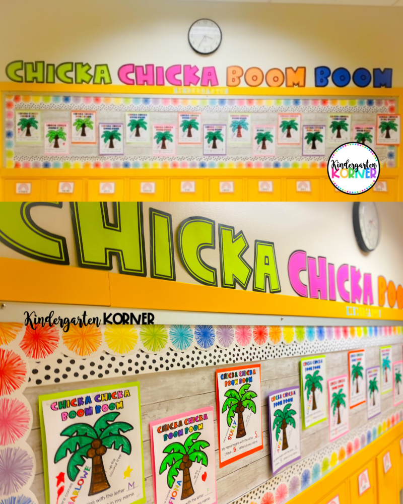 Chicka Chicka Boom Boom Bulletin Board