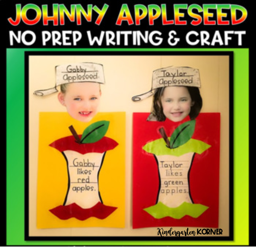 Johnny Appleseed Day craft