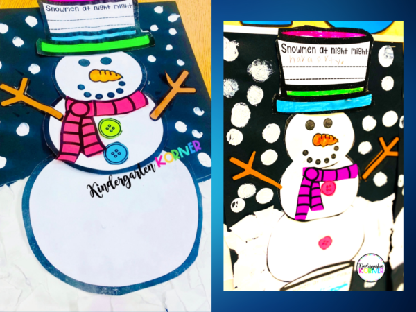 Snowmen at Night Writing and Craft