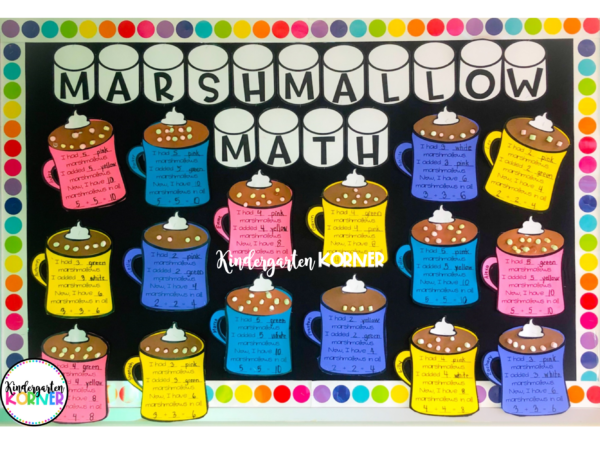 Marshmallow Winter Bulletin Board