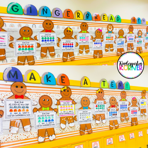 Gingerbread Man Craft Bulletin Board