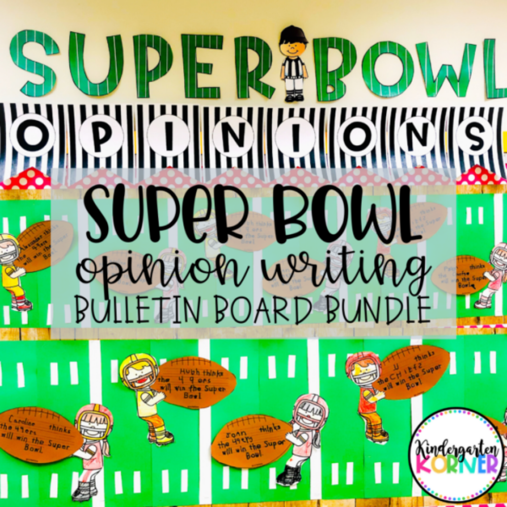 Super Bowl bulletin board