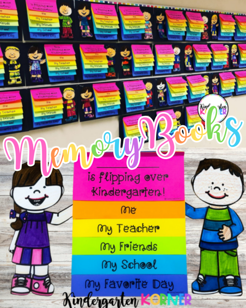 End of the Year Memory Flip Books