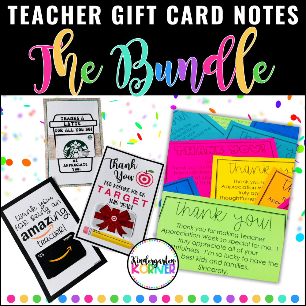 Teacher End of the Year Gifts