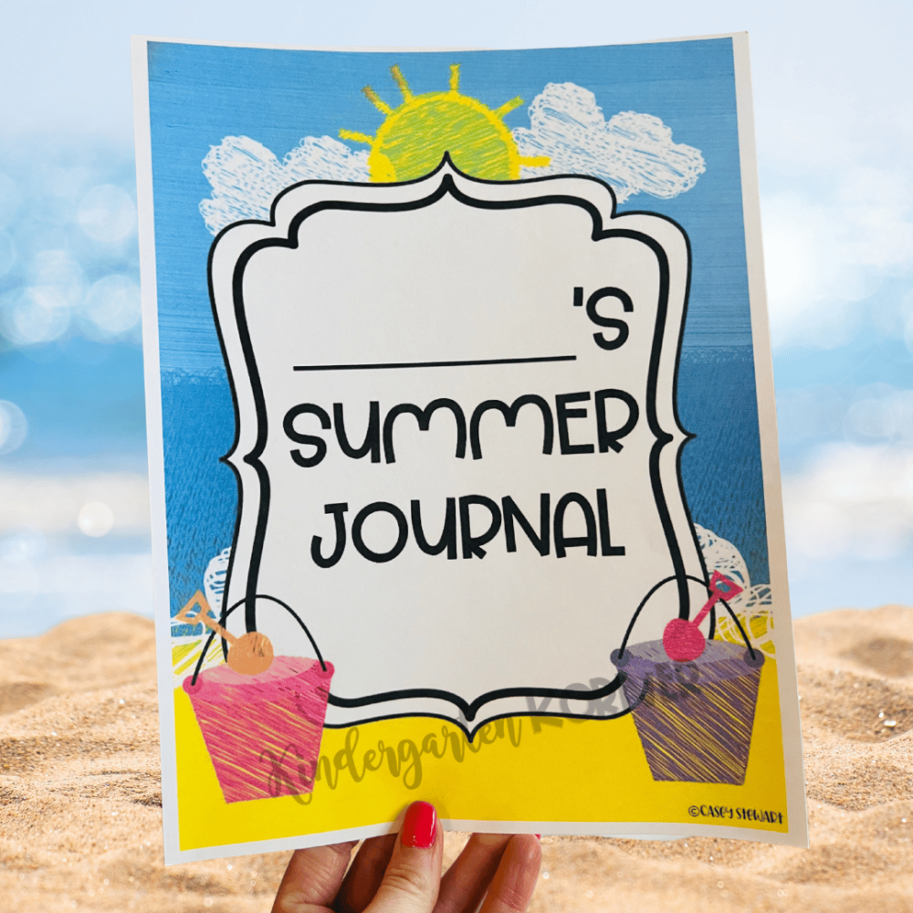 Summer Writing Journals for Kindergarten and First Grade