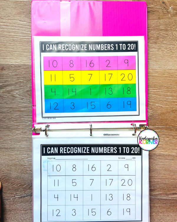 Beginning of the Year Kindergarten Assessments - Kindergarten Korner ...