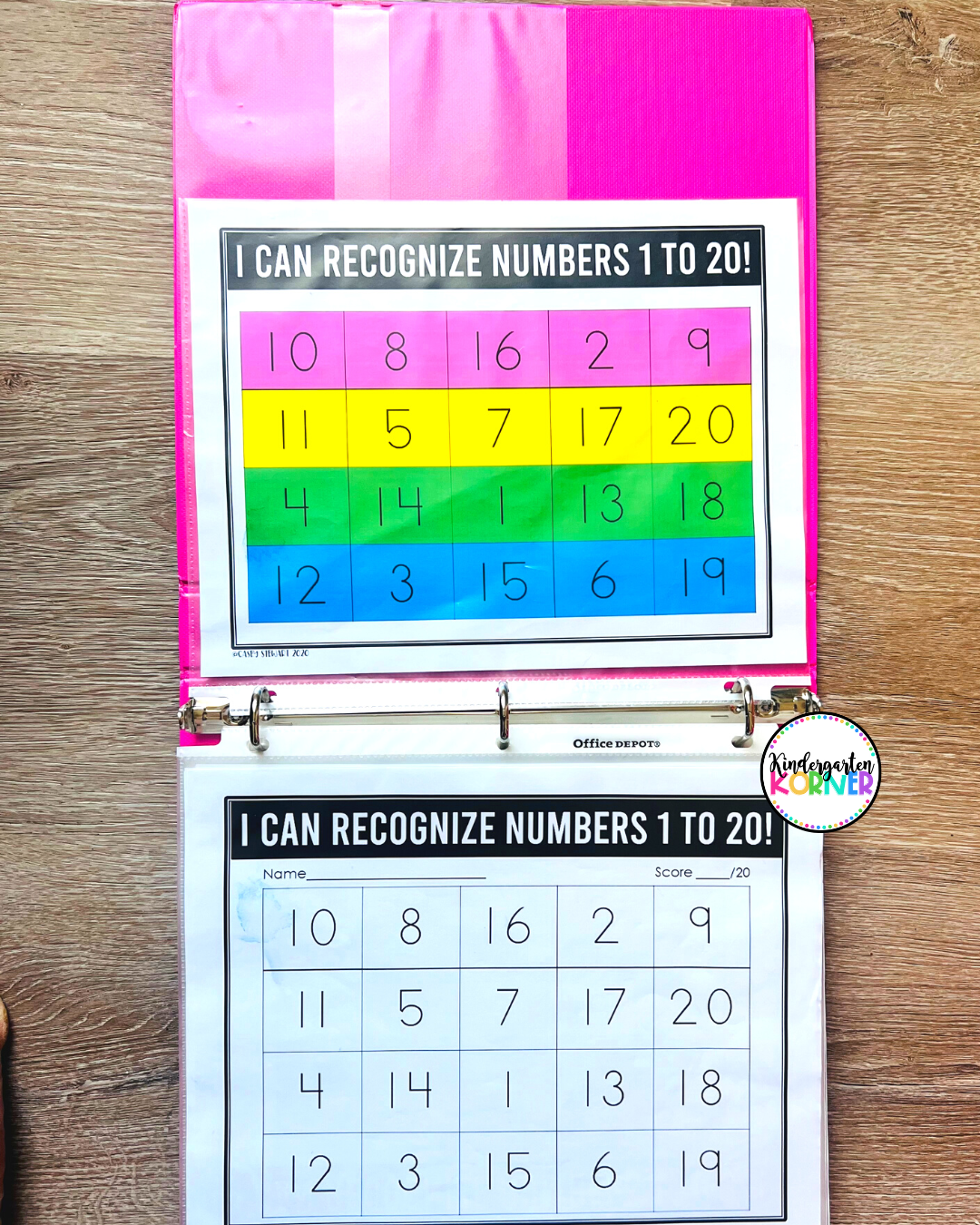 Beginning of the Year Kindergarten Assessments - Kindergarten Korner ...